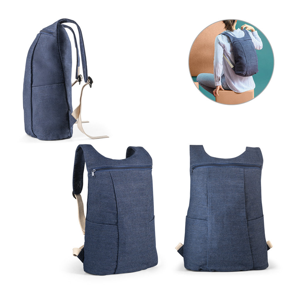 DENIM BPACK - Zaino Sportivo in Denim (300 g/m²) - Cod. 92094