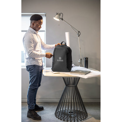 DRAMMEN - Zaino Porta Computer in Poliestere Riciclato 600D - Cod. 92378