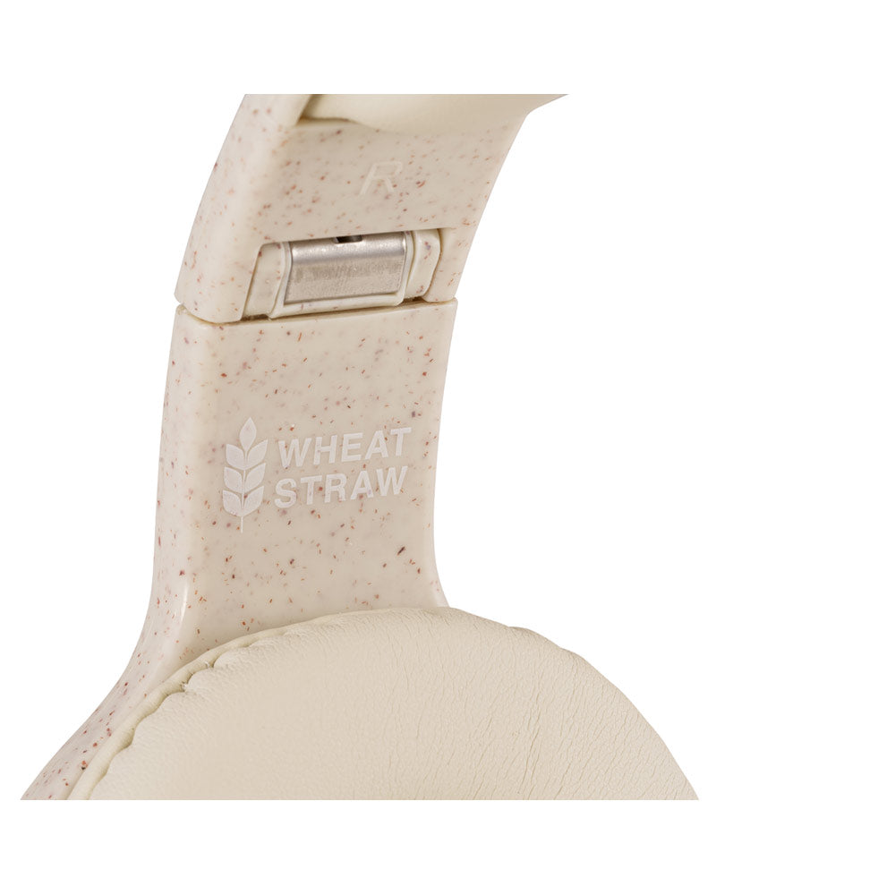 FEYNMAN - Cuffie Wireless Pieghevoli con Batteria di 4 Ore in Paglia di Grano - Cod. 97939