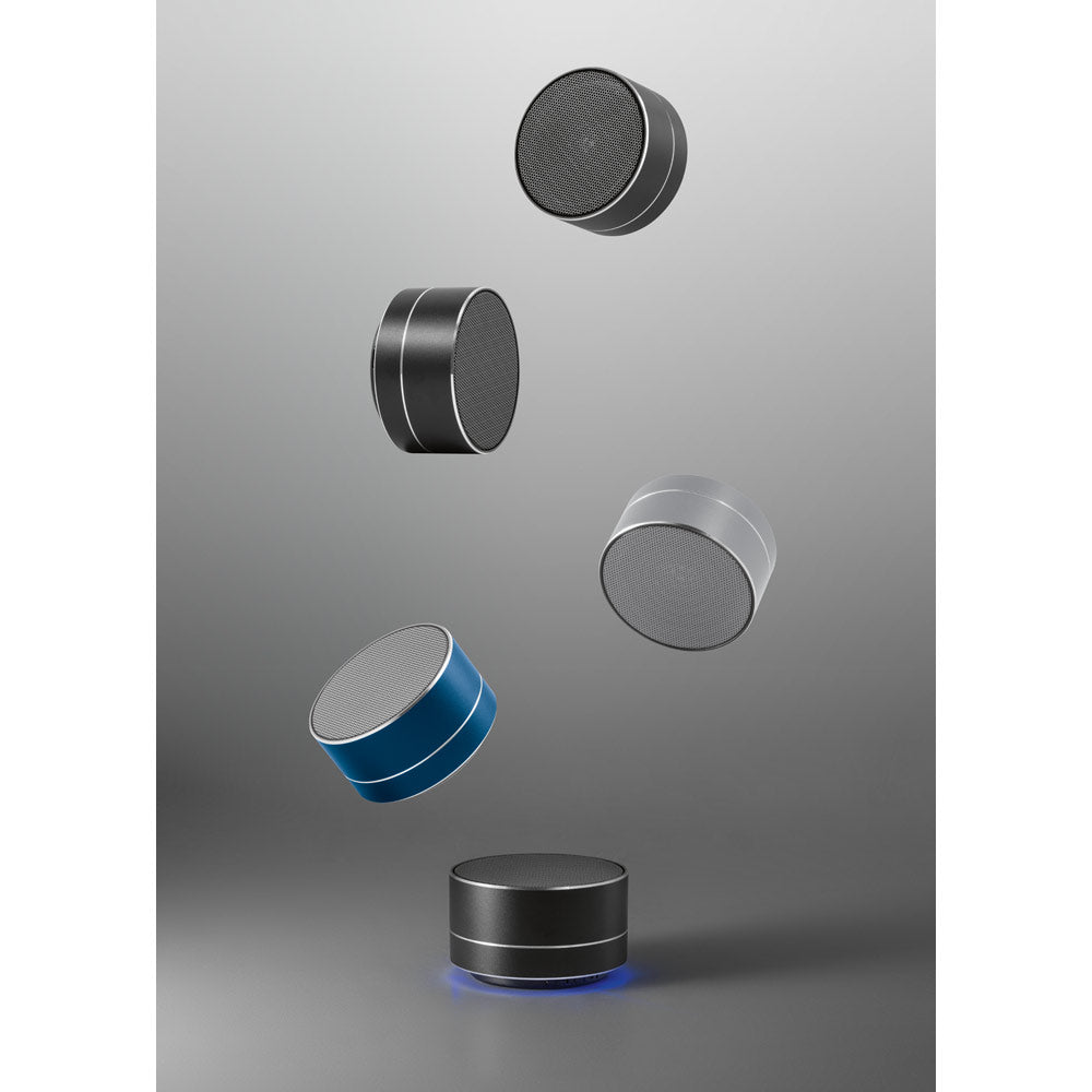 FLOREY - Autoparlante Portatile da 3W con Autonomia di 3h in Alluminio - Cod. 97252