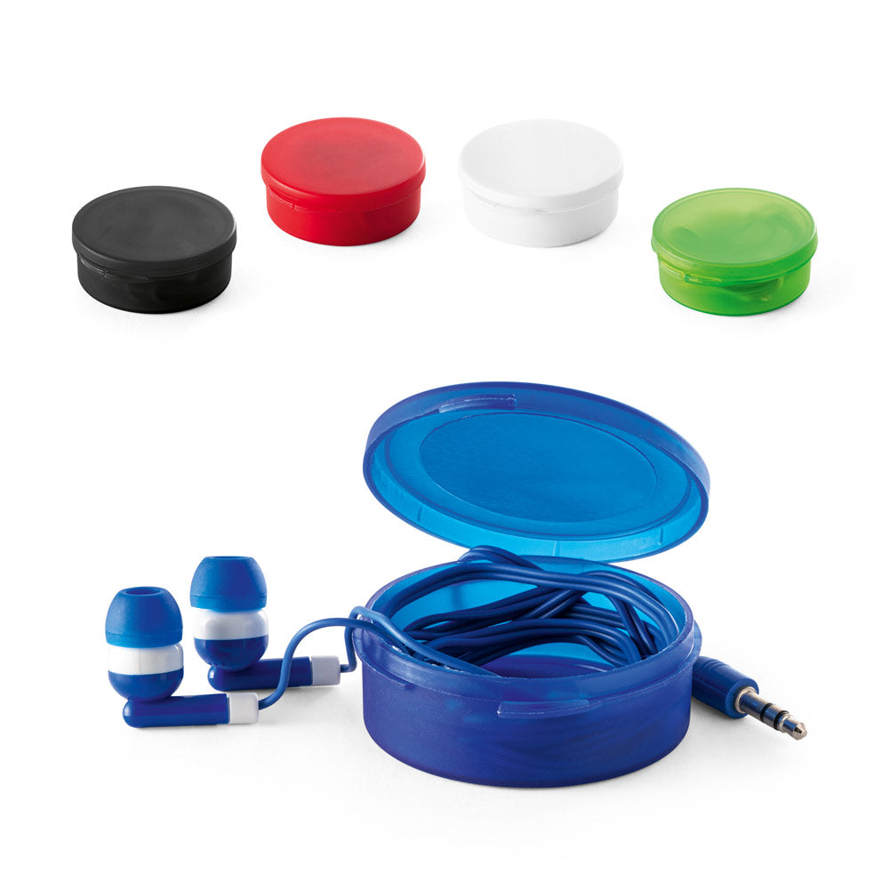 GERMAIN - Auricolari con Cavo in ABS da 1,2 Metri - Cod. 97358