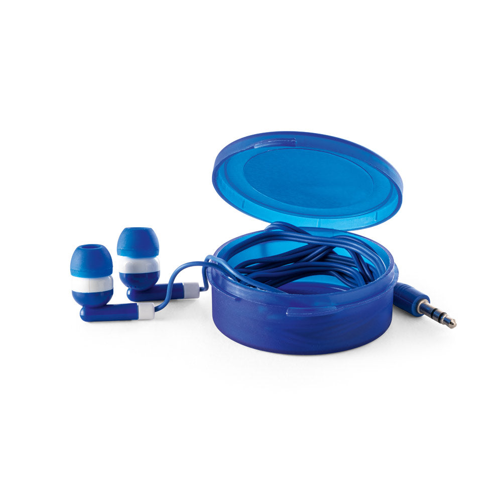 GERMAIN - Auricolari con Cavo in ABS da 1,2 Metri - Cod. 97358