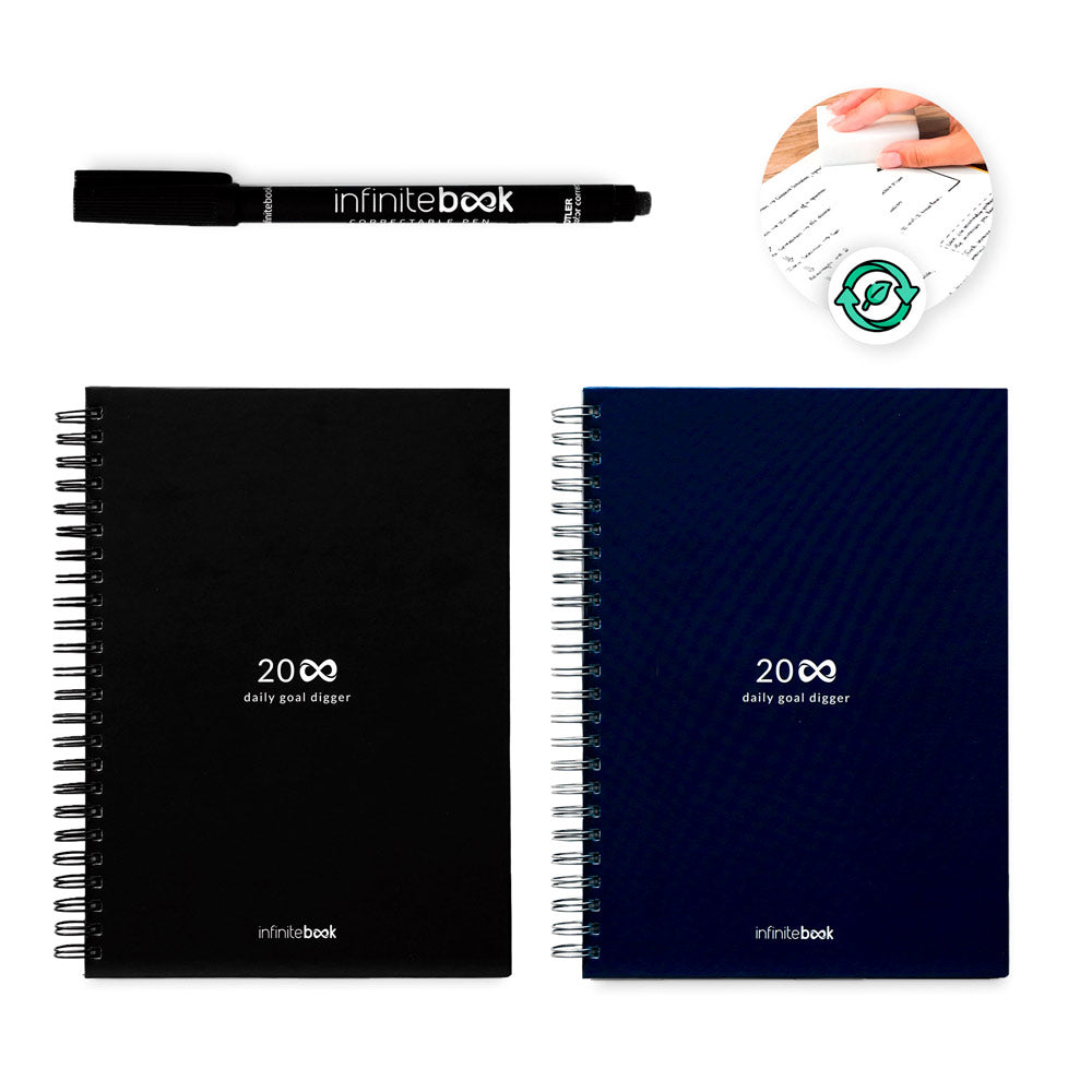 STARTER KIT INFINITE PLANNER A5 - Set Infinity Diary con 6 Pezzi - Cod. 33202