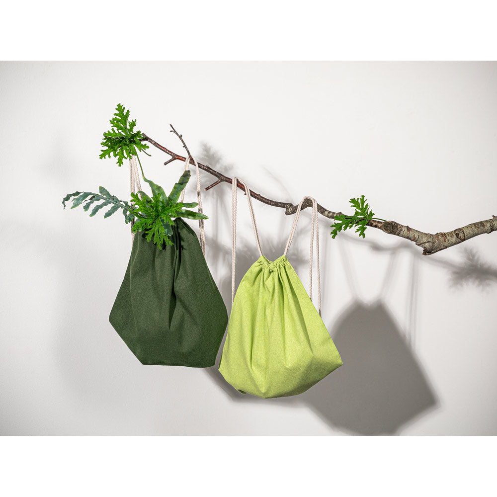 ISTANBUL - Zaino a Sacca in Cotone Riciclato (70% - 150 g/m²) - Cod. 92083