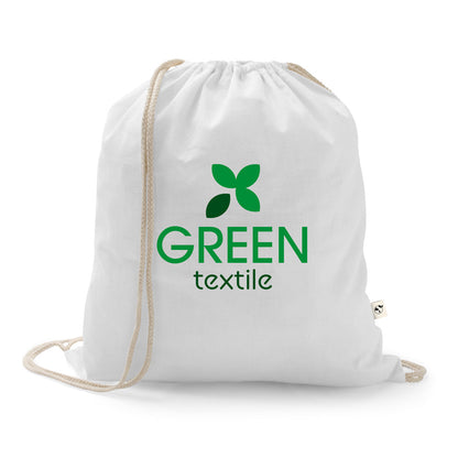 ISTANBUL - Zaino a Sacca in Cotone Riciclato (70% - 150 g/m²) - Cod. 92083