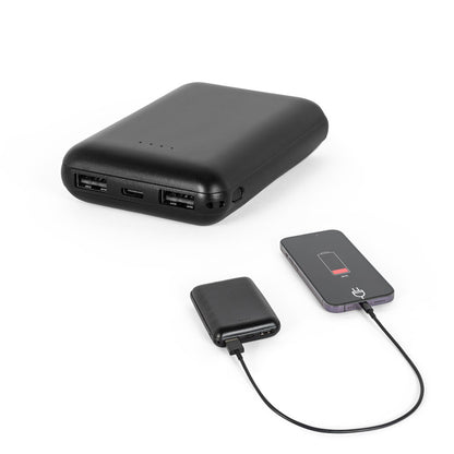 LEAKEY 8 - Power Bank 8.000 mAh in ABS Riciclato (100% rABS) - Cod. 97197