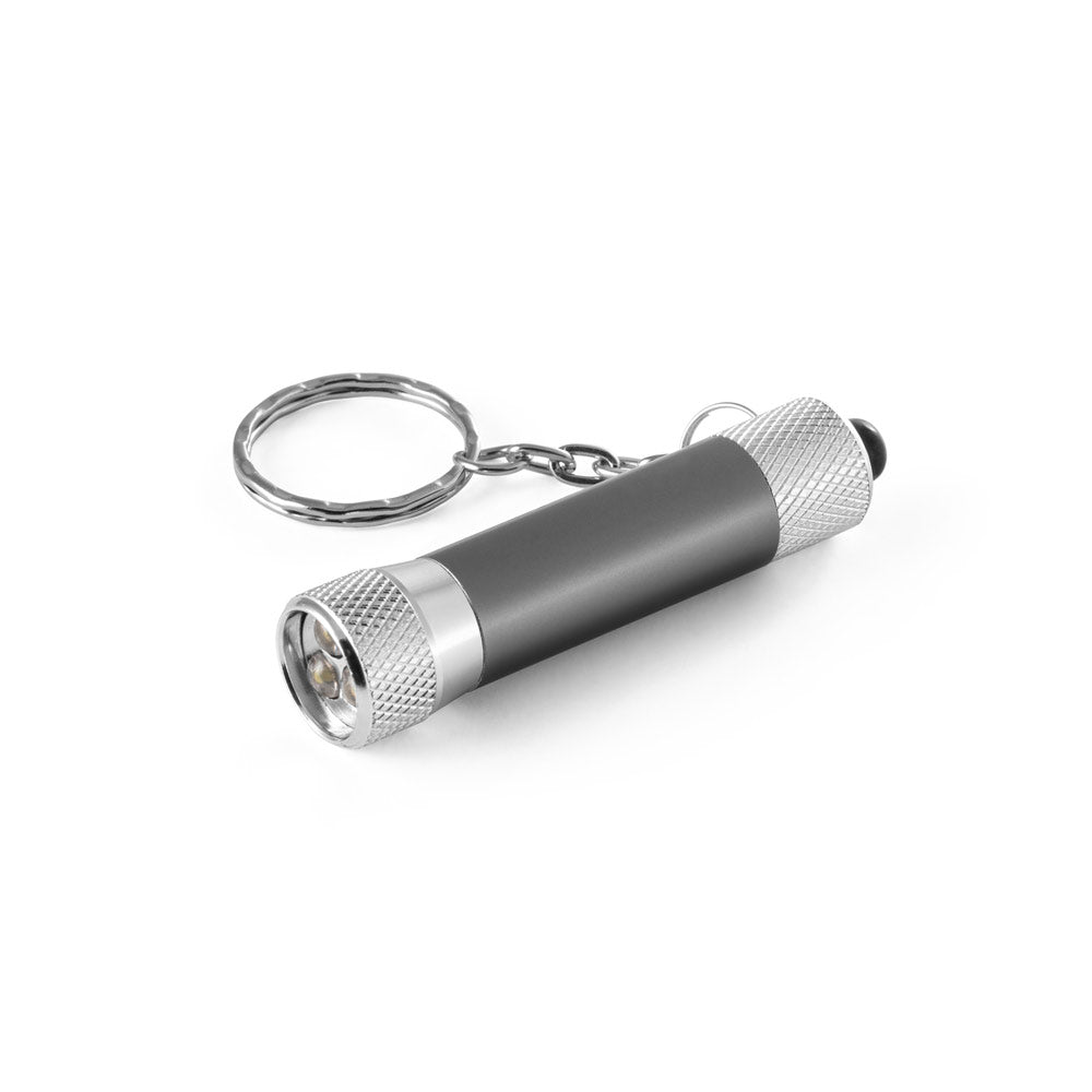 LERGAN - Portachiavi in Alluminio con 3 Luci a LED - Cod. 93141