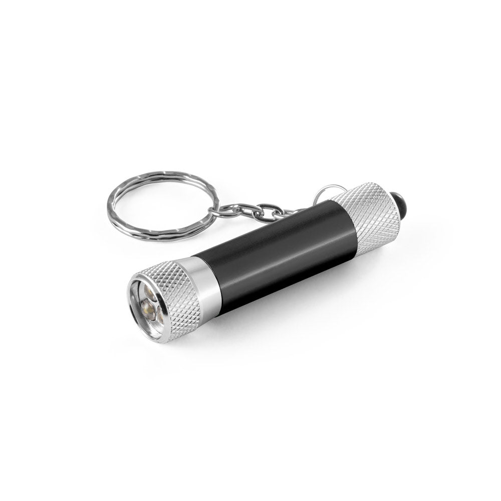 LERGAN - Portachiavi in Alluminio con 3 Luci a LED - Cod. 93141