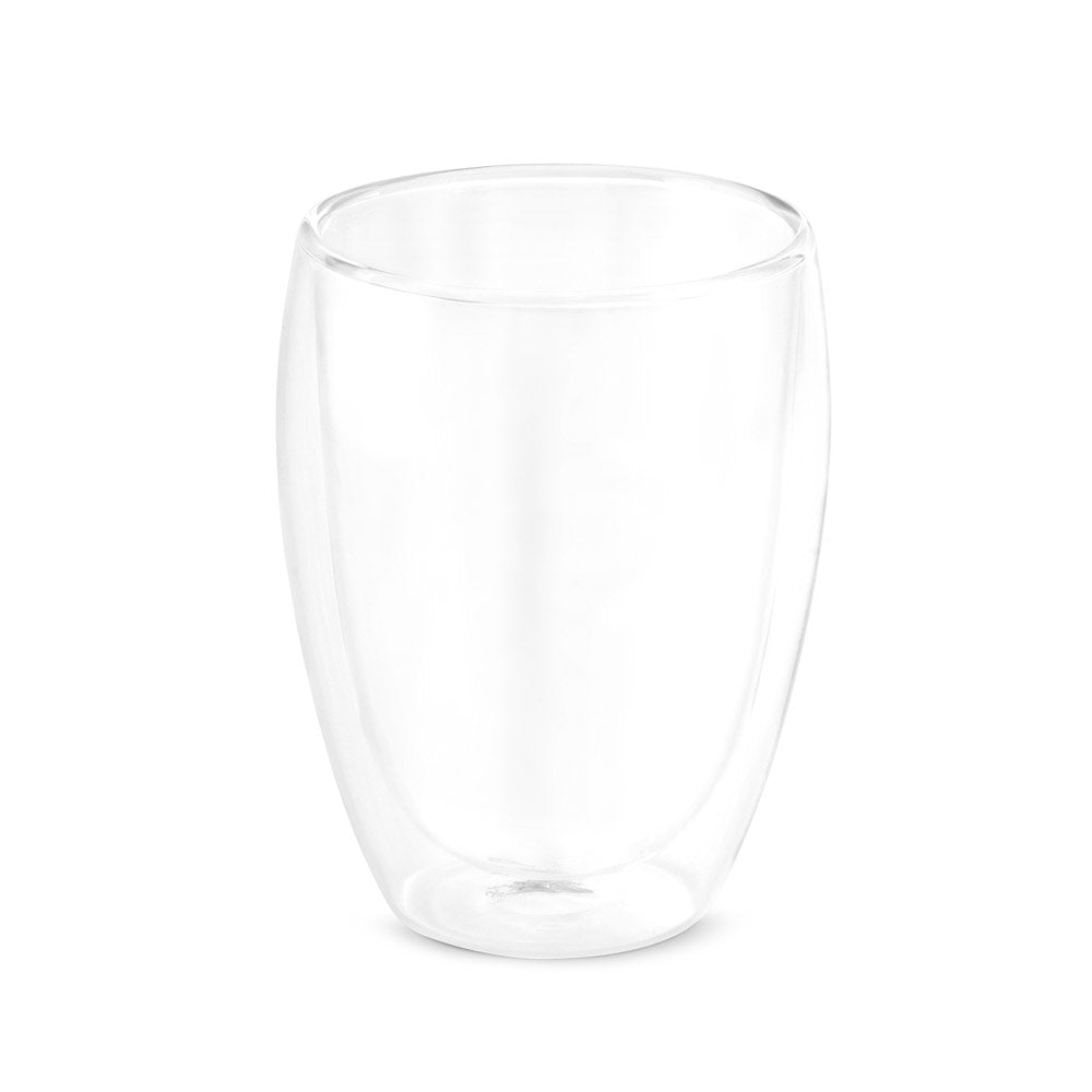 MACHIATO DUO - Set di 2 Bicchieri in Vetro Borosilicato 350mL - Cod. 93895