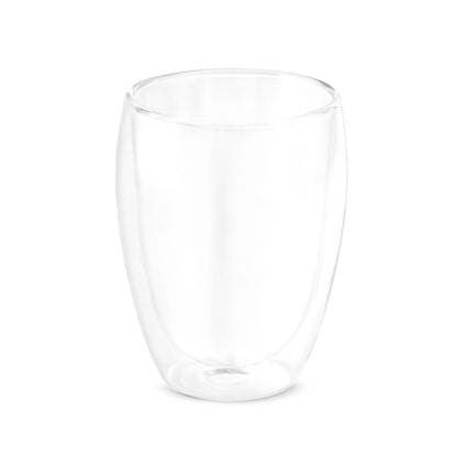 MACHIATO DUO - Set di 2 Bicchieri in Vetro Borosilicato 350mL - Cod. 93895