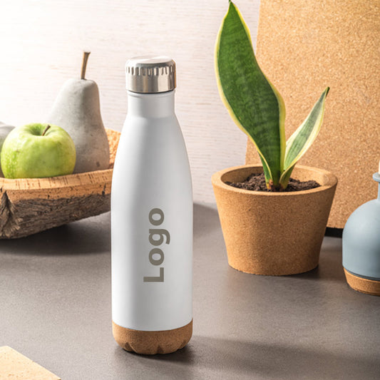 MESSI - Borraccia Termica con Base in Sughero 560mL - Cod. 01-00006