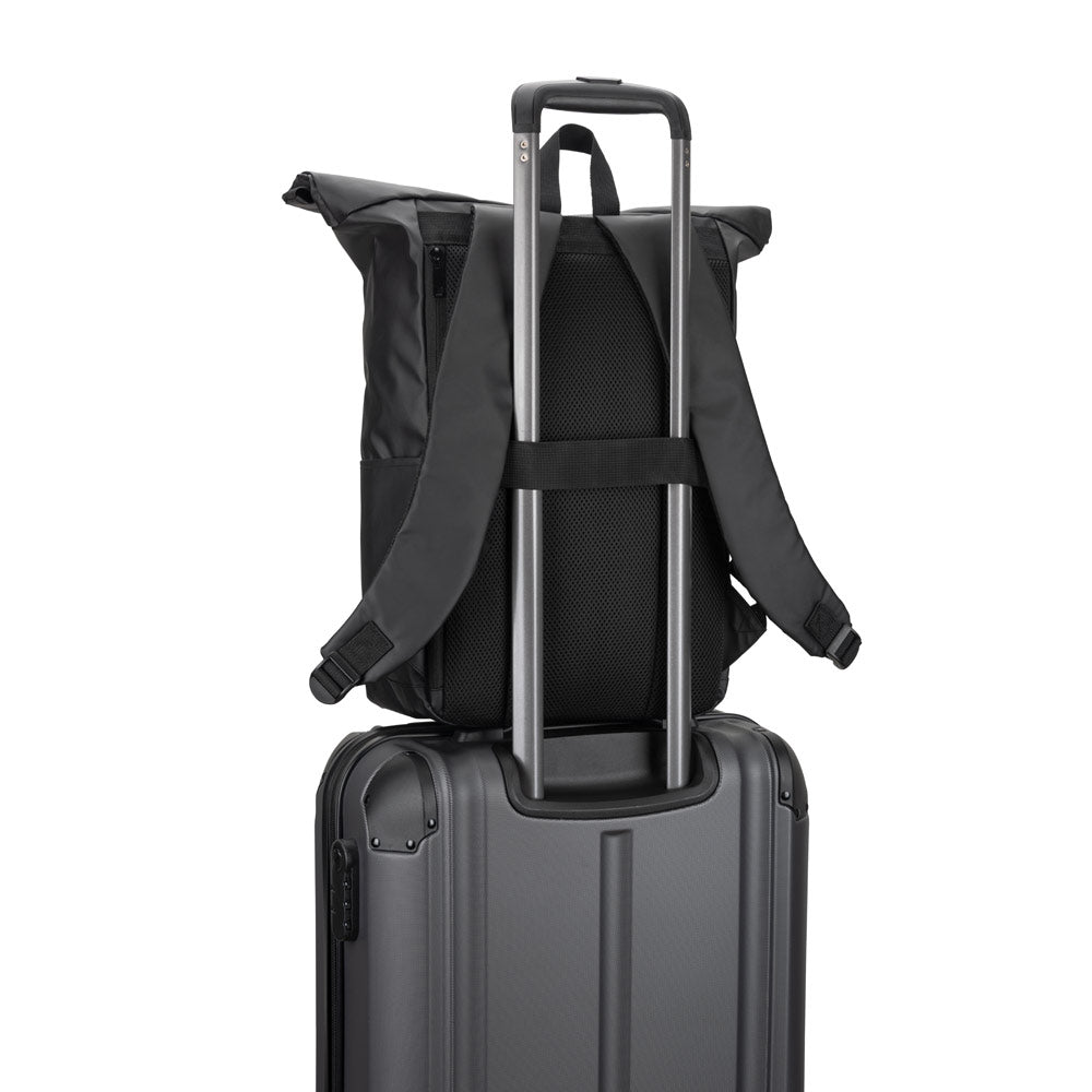 OSASCO BPACK - Zaino con Chiusura Arrotolabile in Poliestere riciclato 600D - Cod. 92571