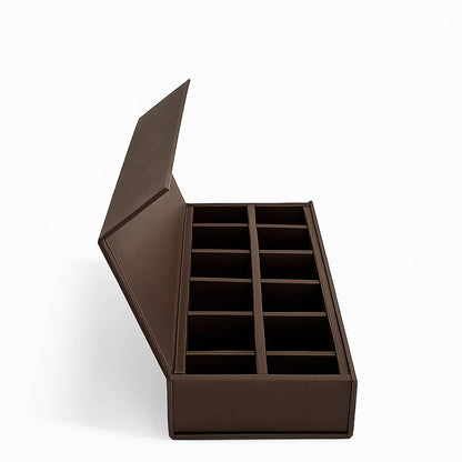 Scatola Premium Magnetica Rigida con 12 Scomparti per Praline e Cioccolatini – Personalizzabile - Cod. 01PM.00001