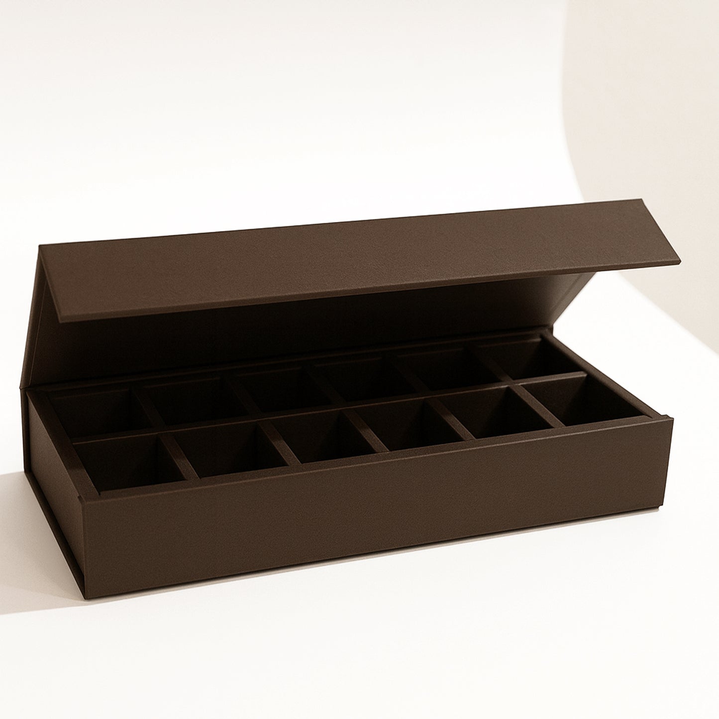 Scatola Premium Magnetica Rigida con 12 Scomparti per Praline e Cioccolatini – Personalizzabile - Cod. 01PM.00001