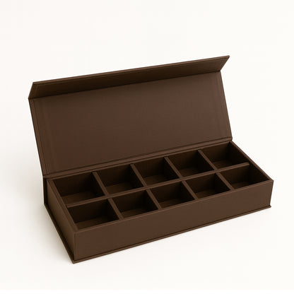 Scatola Premium Magnetica Rigida con 12 Scomparti per Praline e Cioccolatini – Personalizzabile - Cod. 01PM.00001