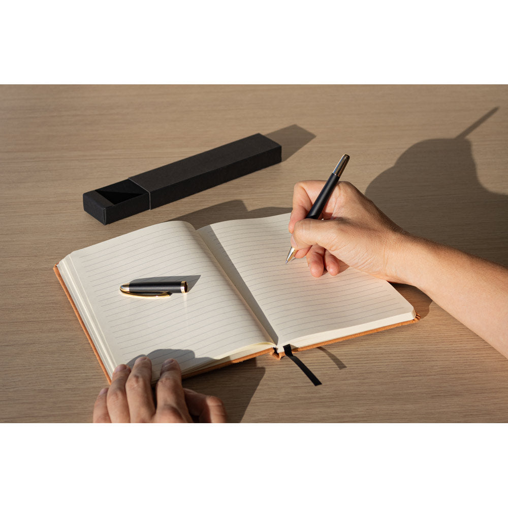 EZEKIEL ROLLER - Penna Roller in Metallo con Dettagli in Oro - Cod. 81196