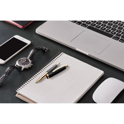 EZEKIEL ROLLER - Penna Roller in Metallo con Dettagli in Oro - Cod. 81196