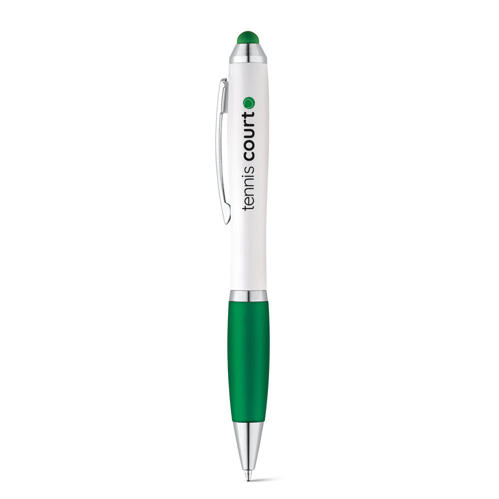 SANS - Penna a Rotazione, Punta Tattile e Clip in Metallo - Cod. 91634