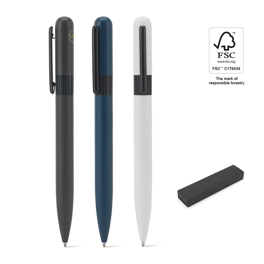 ELSIE ROUND - Penna in Metallo (Riciclato al 60%) dal Design Arrotondato - Cod. 91974