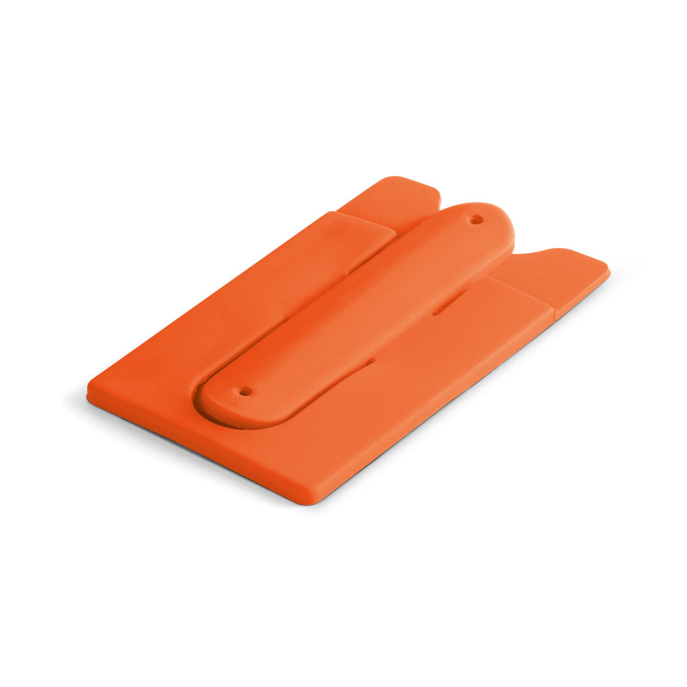CARVER - Porta Tessere con Supporto per Cellulare in Silicone - Cod. 93321