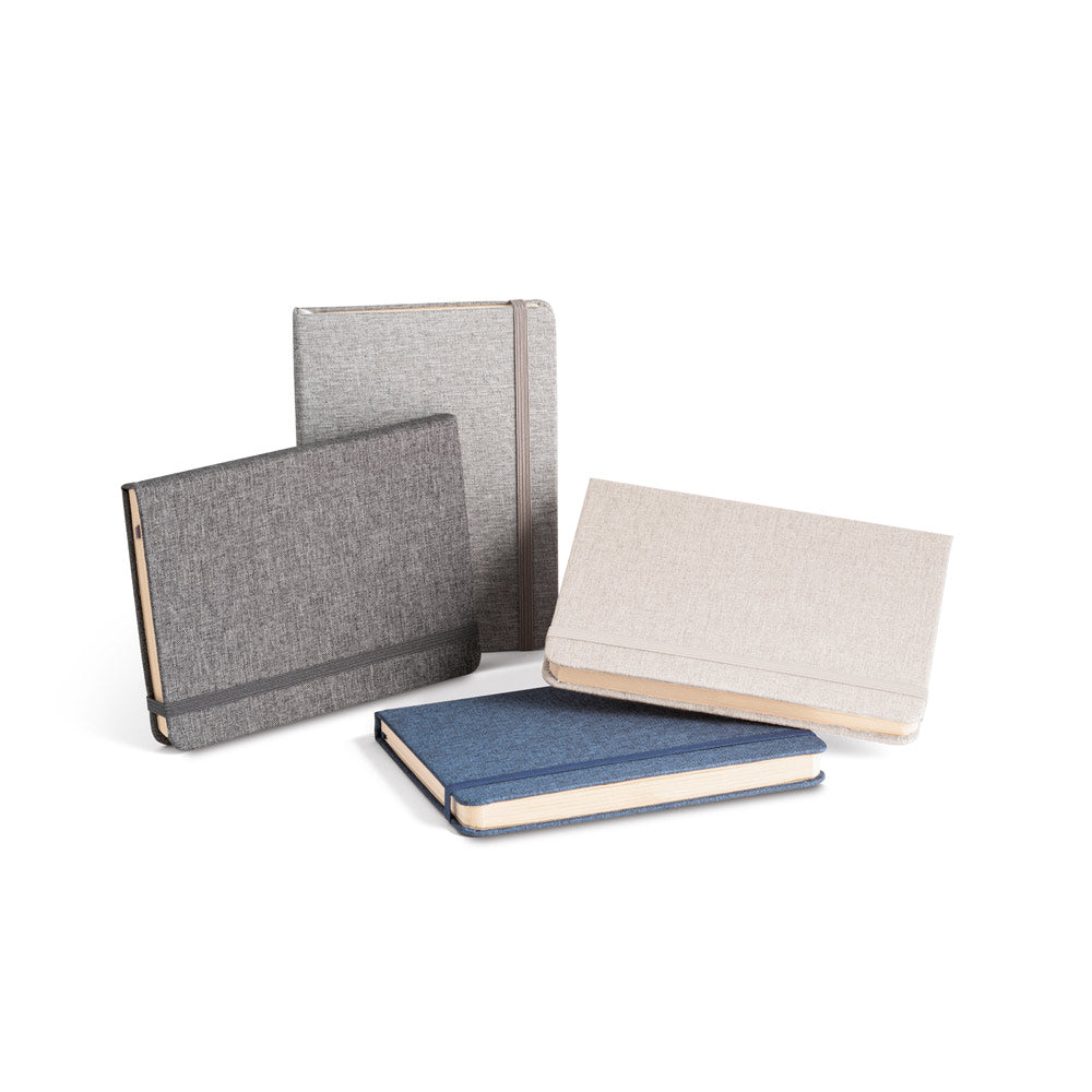 BOYD - Taccuino A5 in Poliestere Riciclato (100% rPET) con Pagine a Righe - Cod. 93276