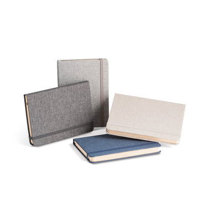 BOYD - Taccuino A5 in Poliestere Riciclato (100% rPET) con Pagine a Righe - Cod. 93276