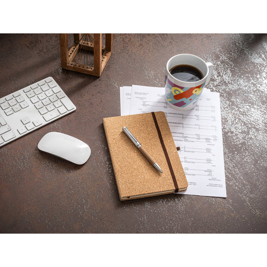 HAWKINS A5 - Taccuino A5 in Sughero Pagine Lisce - Cod. 93807