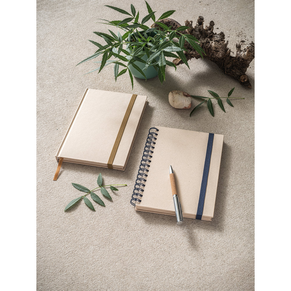 PROUST – Taccuino Wire-O, copertina e pagine lisce in carta di canna da zucchero – Cod. 93287