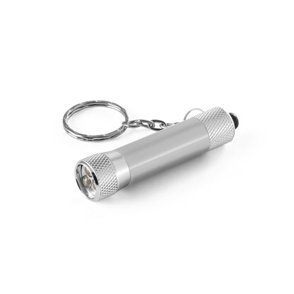 RE-LERGAN - Portachiavi in Alluminio con Torcia LED a 3 Luci - Cod. 95092