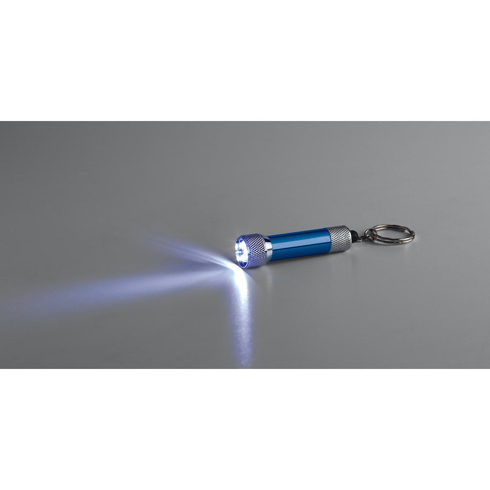 RE-LERGAN - Portachiavi in Alluminio con Torcia LED a 3 Luci - Cod. 95092