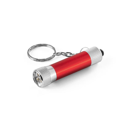 RE-LERGAN - Portachiavi in Alluminio con Torcia LED a 3 Luci - Cod. 95092