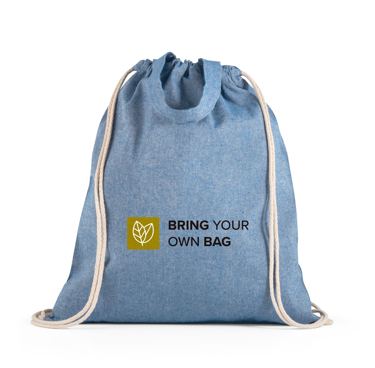 RISSANI - Zaino a Sacca con Cotone Riciclato (70% - 140 g/m²) - Cod. 92936