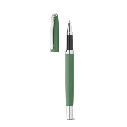 RE-LANDO-SET - Set Penna Roller e Penna a Sfera con Corpo in Alluminio Riciclato (100% rAL) - Cod. 91778