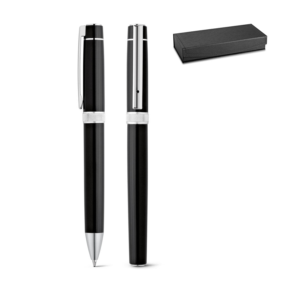 DOURO - Set di Penna Roller e Penna a Sfera in Metallo - Cod. 91816