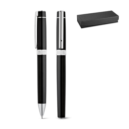 DOURO - Set di Penna Roller e Penna a Sfera in Metallo - Cod. 91816