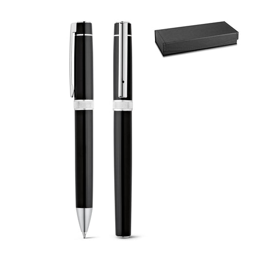 DOURO - Set di Penna Roller e Penna a Sfera in Metallo - Cod. 91816