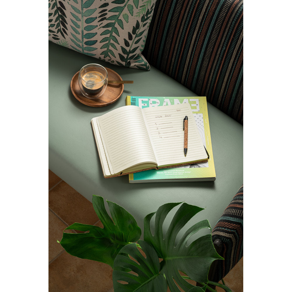 FREUD - Set Taccuino A5 e Penna in Sughero - Cod. 93578