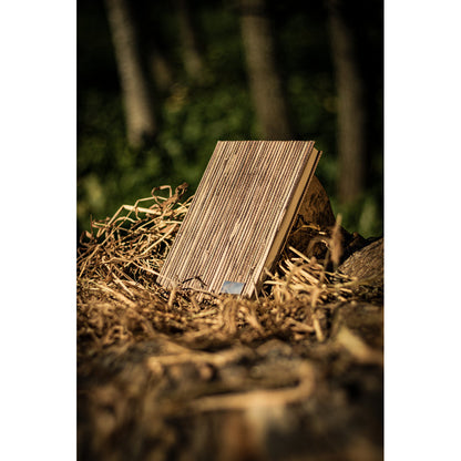 NERUDA - Taccuino A5 con Copertina Rigida in Fibra di Paglia Naturale - Cod. 93275