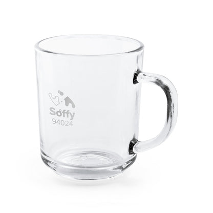 SOFFY - Tazza in Vetro 230mL - Cod. 94024
