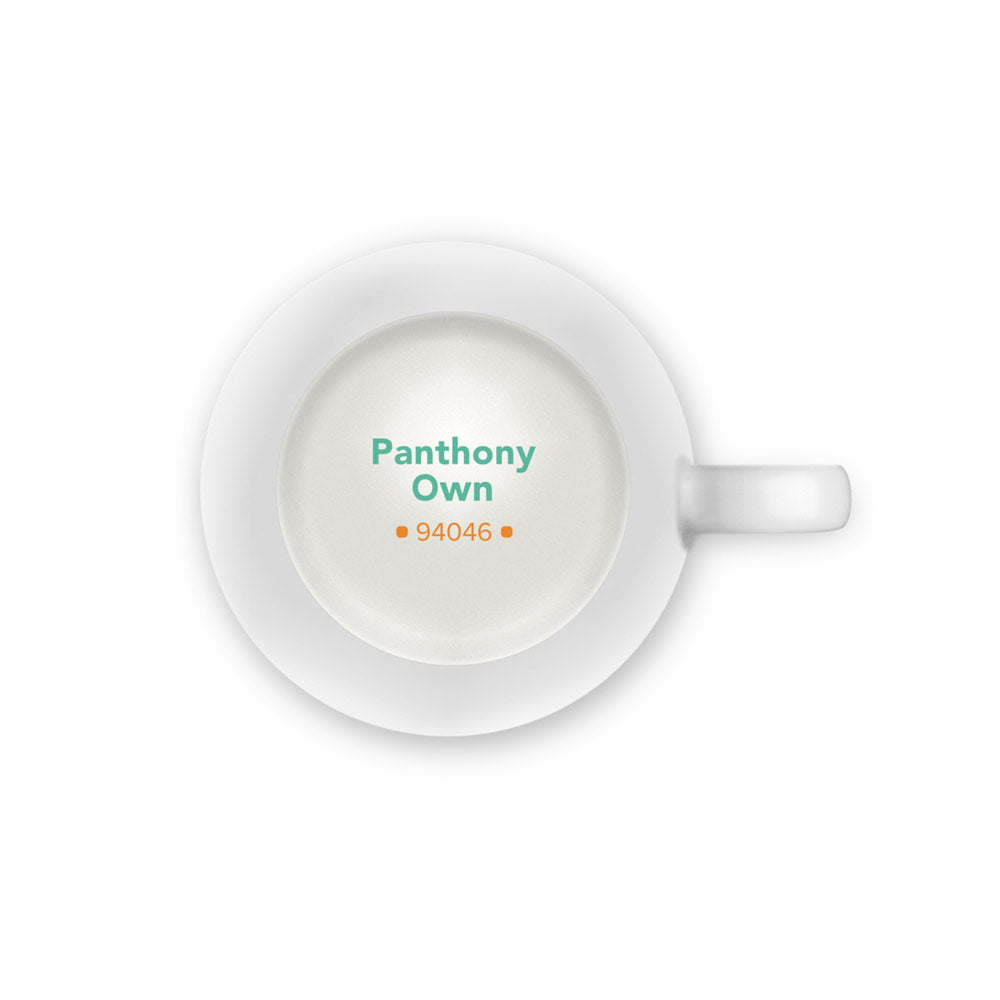 PANTHONY OWN - Tazza in Porcellana 450mL - Cod. 94046