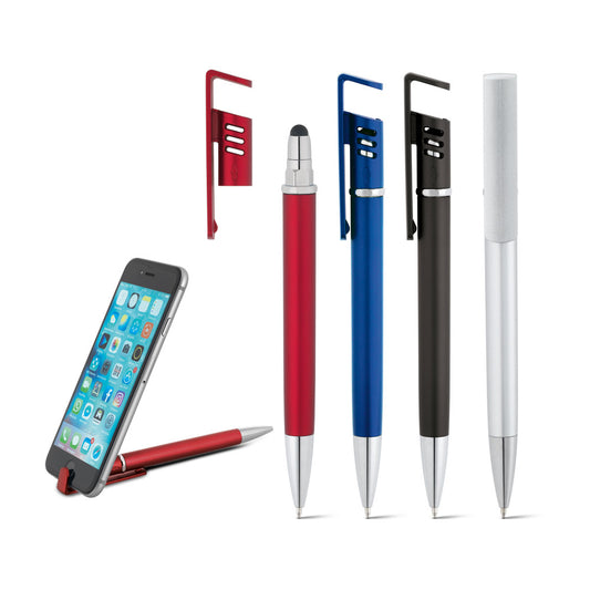 TECNA - Penna 3 in 1 - Penna, Punta Touch e Supporto per Cellulare - Cod. 91642