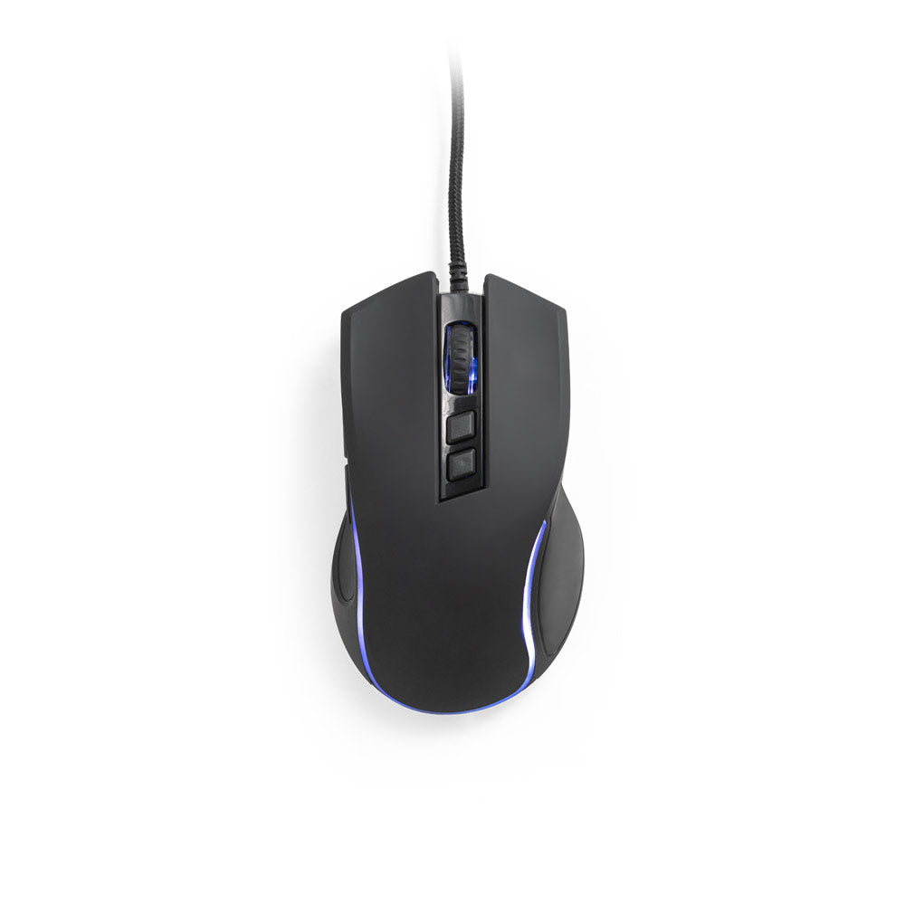 THORNE MOUSE RGB - Mouse da Gioco con Cavo da 1,5 m e Luci LED RGB - Cod. 97133